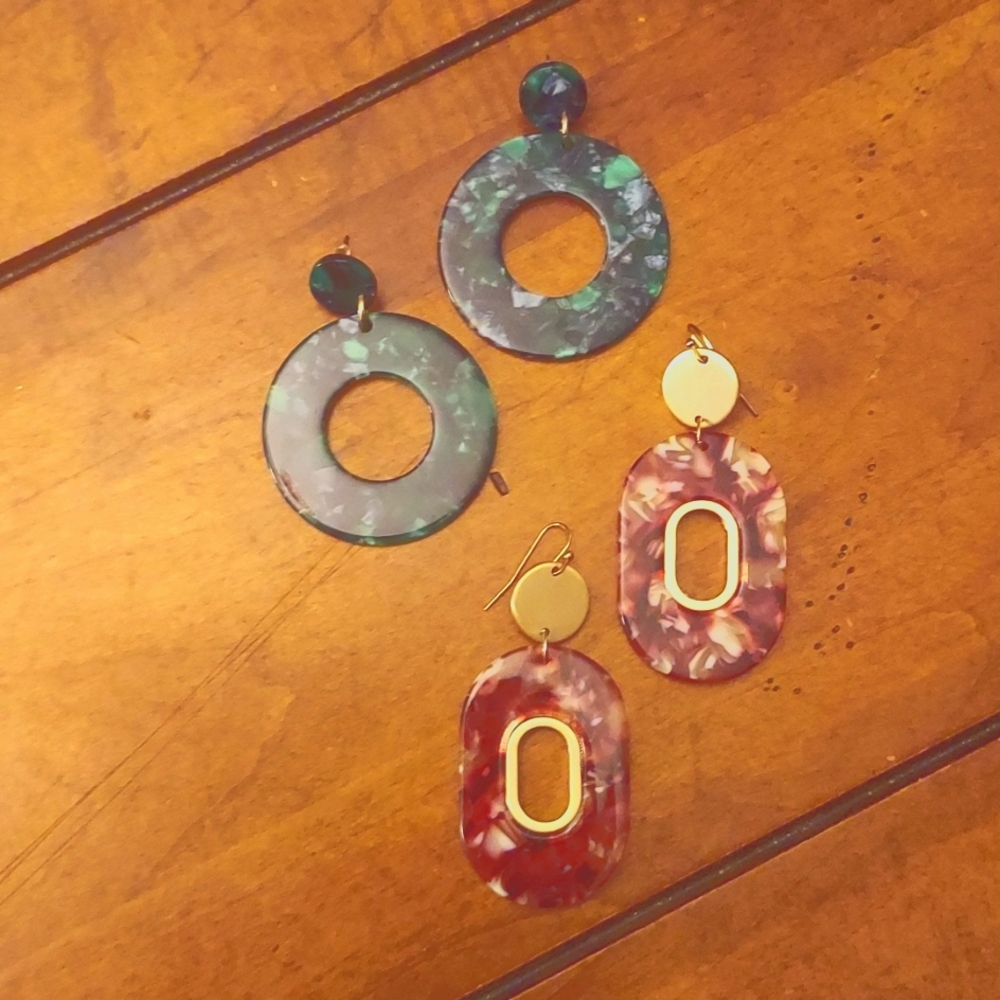 ZENZII | EARRINGS + 2ND UNMARKED PAIR